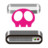 PINK SKULLY TRANSPARENT HD